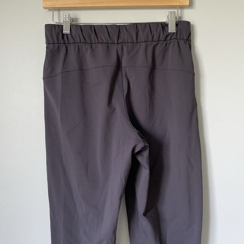Lululemon On The Fly Athletic Performance Pants Black Gray Women's 6 Tall 31.5" - Picture 4 of 11